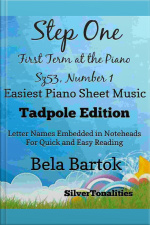 Step One First Term At The Piano Sz53 Number 1 Easiest Piano Sheet Music