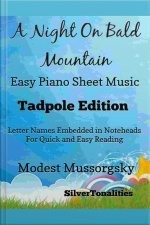 A Night On Bald Mountain Easy Piano Sheet Music Tadpole Edition