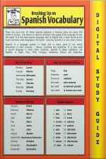 Spanish Vocabulary (blokehead Easy Study Guide)