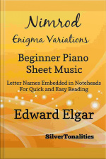 Nimrod Enigma Variations Beginner Piano Sheet Music