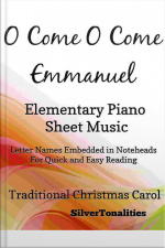 O Come O Come Emmanuel Elementary Piano Sheet Music