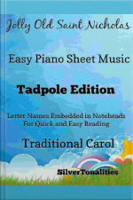 Jolly Old Saint Nicholas Easy Piano Sheet Music Tadpole Edition