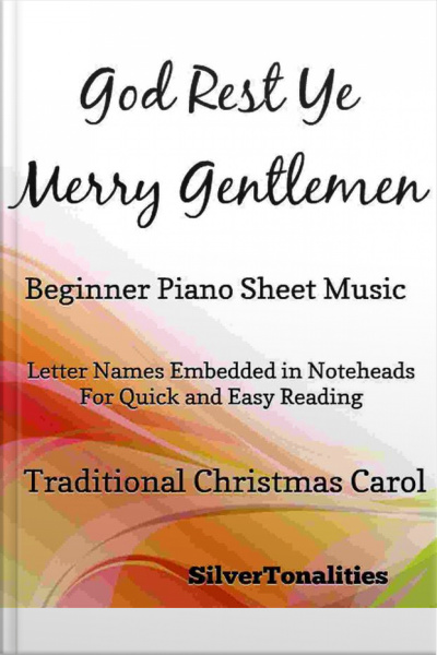 God Rest Ye Merry Gentlemen Beginner Piano Sheet Music