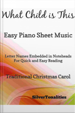 What Child Is This Easy Piano Sheet Music