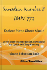 Invention Number 8 Bwv 779 Easiest Piano Sheet Music
