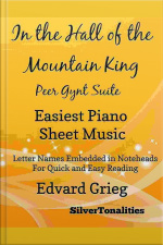 In The Hall Of The Mountain King Peer Gynt Suite Easiest Piano Sheet Music