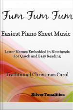 Fum Fum Fum Easiest Piano Sheet Music