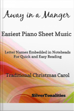 Away In A Manger Easiest Piano Sheet Music