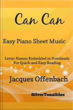 Can Can Easy Piano Sheet Music