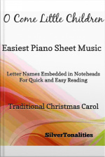 O Come Little Children Easiest Piano Sheet Music