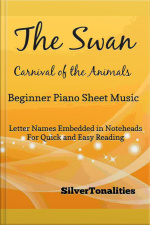 The Swan Carnival Of The Animals Beginner Piano Sheet Music