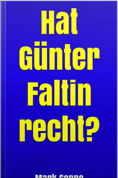 Hat Günter Faltin Recht?
