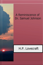 A Reminiscence Of Dr. Samuel Johnson