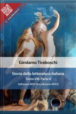 Storia Della Letteratura Italiana Del Cav. Abate Girolamo Tiraboschi – Tomo 8. – Parte 2: Mdc Fino Allanno Mdcc