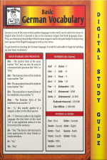 German Vocabulary (blokehead Easy Study Guide)