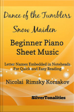 Dance Of The Tumblers Snow Maiden Beginner Piano Sheet Music