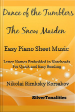 Dance Of The Tumblers Snow Maiden Easy Piano Sheet Music
