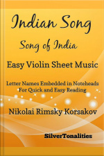 Indian Song Song Of India Easy Violin Sheet Music