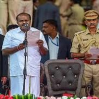 कुमारस्वामी ने ली कर्नाटक के मुख्यमंत्री के रूप में शपथ