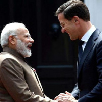 मोदी ने नीदरलैंड के प्रधानमंत्री का स्वागत किया, प्रतिनिधिमंडल स्तरीय बातचीत जारी