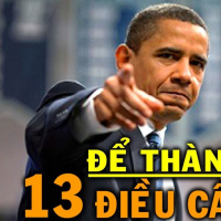 BÍ QUYẾT THÀNH CÔNG - 13 điều cần từ bỏ