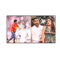 Ashish Verma के होली गीत पर थिरक रहे भोजपुरिया कलाकार | Nirahua | Amrapali