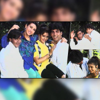 Throwback Video From The Sets Of Suhaag (1994)