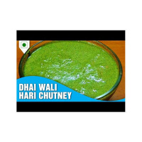 How To Make Dhai Walli Hari Chutney