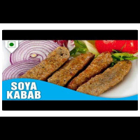 How To Make Veg Soya Kabab वेज सोया कबाब