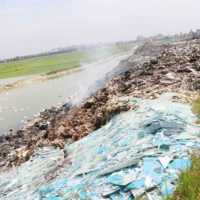 VOV - Tài nguyên và môi trường: Bắc Ninh: Khó xử lý tình trạng đổ trộm rác thải công nghiệp