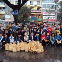 VOV - Nhóm làm sạch đẹp Hồ Gươm với Ninomiya - lan tỏa tình yêu Hà Nội