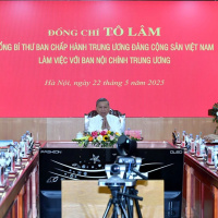 Thời sự 18h 22/5/2025: Tổng Bí thư Tô Lâm làm việc với Ban Nội chính Trung ương.