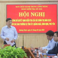 Thời sự 12h 22/2/2025: Bộ Chính trị kiểm tra Ban Thường vụ Tỉnh ủy Bến Tre và 3 tỉnh miền Trung