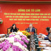 Thời sự 12h 24/2/2025: Tổng Bí thư Tô Lâm chủ trì buổi làm việc với Bộ Y tế