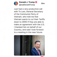 Thời sự 12h 5/4/2025: Tín hiệu tích cực từ cuộc điện đàm của Tổng Bí thư với Tổng thống Trump