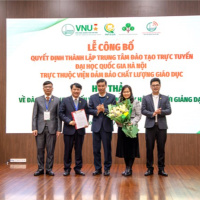 Tin trong nước - Đại học Quốc gia Hà Nội thành lập Trung tâm Đào tạo trực tuyến 