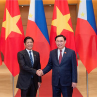 Tin trong nước - Chủ tịch Quốc hội Vương Đình Huệ hội kiến Tổng thống Philippines Ferdinand Romualdez Marcos Jr