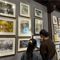 Tin trong nước - “Sắc màu văn hoá”- triển lãm tranh màu nước lớn nhất từ trước tới nay