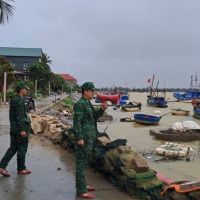 Tin trong nước - Quảng Trị: Không chủ quan với mưa lớn sau bão