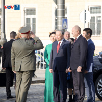 Tin quốc tế - Lễ đón chính thức Tổng Bí thư Tô Lâm và Phu nhân thăm chính thức Cộng hòa Bulgaria