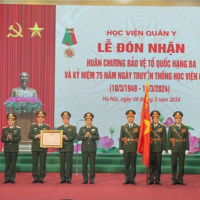 Tin trong nước - Học viện Quân y nhận Huân chương bảo vệ Tổ quốc