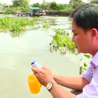 Tin trong nước - Mặn đã áp sát Cù lao Dài của Vĩnh Long