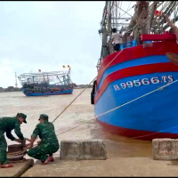 Tin trong nước - Quảng Trị: Tạm dừng thi công công trình, giám sát hồ đập ứng phó bão số 12