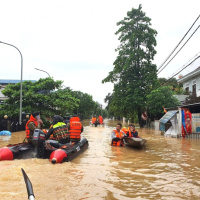 Tin trong nước - TP Huế: 35.000 ngôi nhà bị ngập