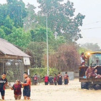 Tin quốc tế - Philippines: Mưa lũ, lở đất gây thiệt hại về người