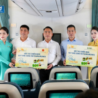 Tin trong nước - “Bay nhẹ tới Hà Nội” - Thông điệp xanh cùng Vietnam Airlines