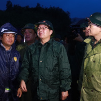 Tin trong nước - Phó Thủ tướng Hồ Quốc Dũng kiểm tra ứng phó mưa lũ tại Khánh Hòa