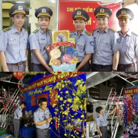 Tin trong nước - Tàu KN 207 đồng hành cùng ngư dân trên biển những ngày Tết Nguyên Đán 