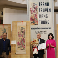 Tin trong nước - Tranh truyện Hàng Trống: Giới thiệu 40 bức tranh về những tích truyện cổ