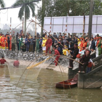 Tin trong nước - Lễ hội đền Trần 2024: Lễ Rước Nước, tế Cá - nhắc nhớ truyền thống tổ tiên nhà Trần 